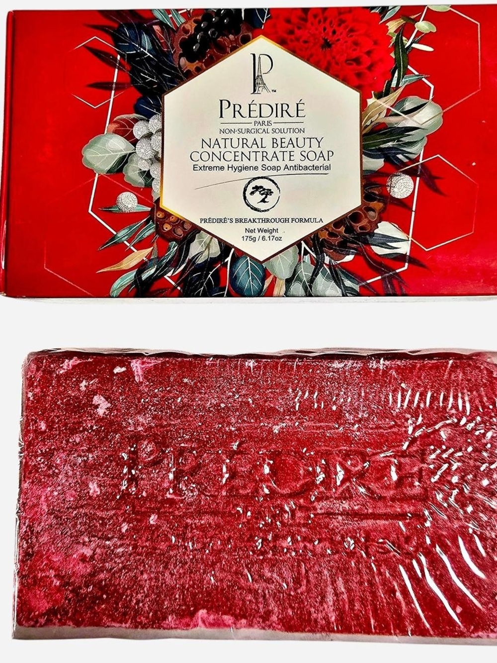 Prédiré Natural Beauty Concentrate Soap - Red